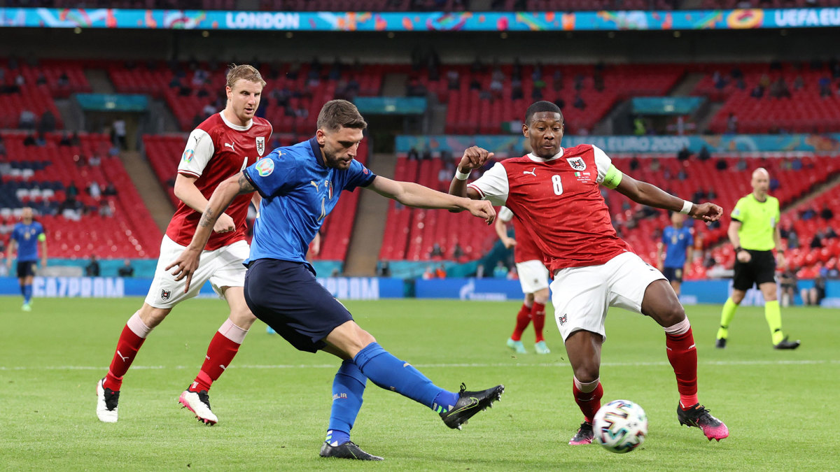 Italy survives vs Austria at Euro 2020